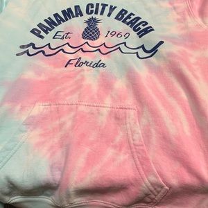 Panama City beach tie dye hoodie